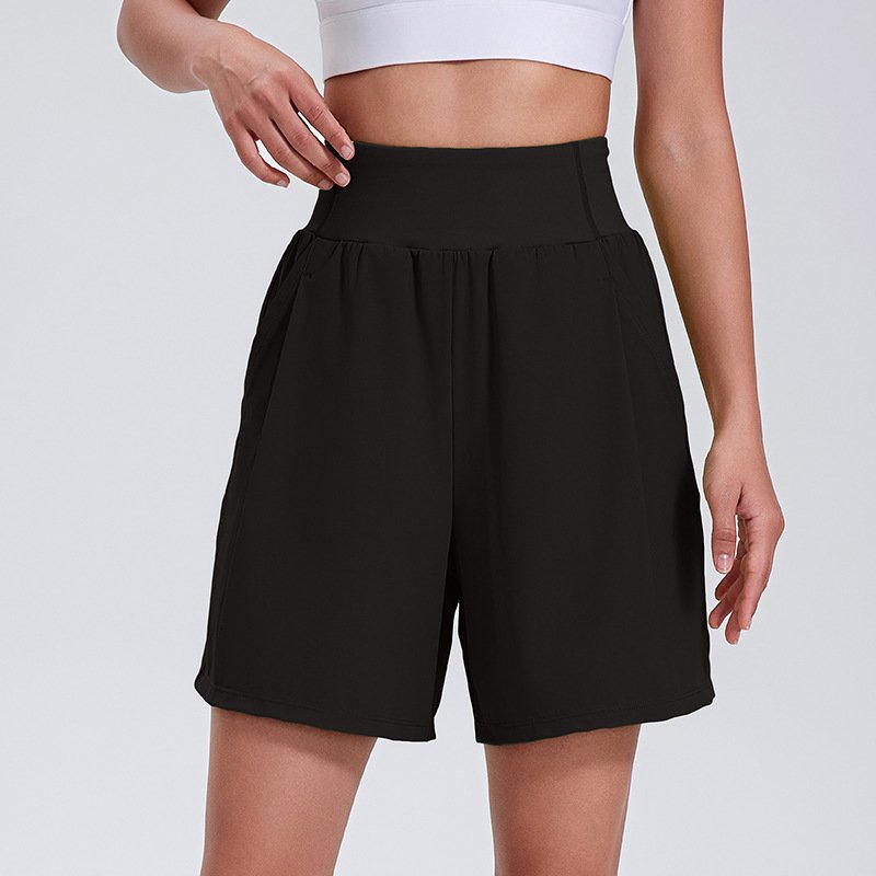 Waist-hugging-hip-lifting-fitness-shorts-loose-casual-breathable-quick-drying-running-sports-shorts-yoga-pants-5.jpg